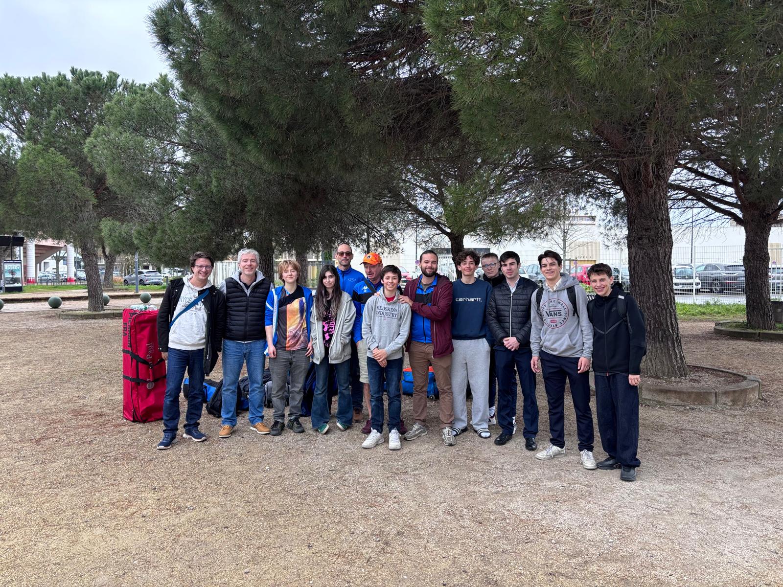 1/2 Finale des Championnats de France M15 à Valence